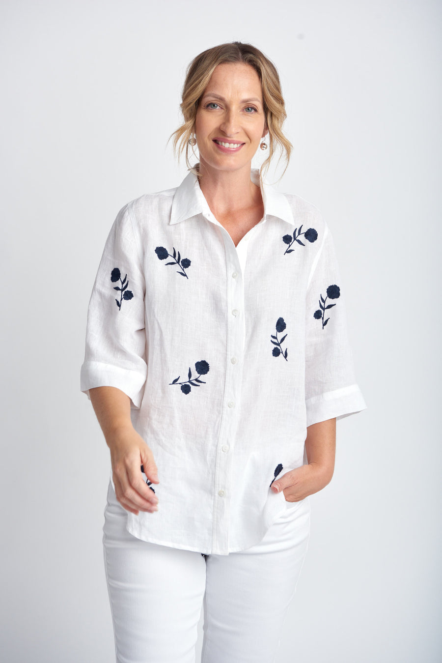 EMBROIDERED SHIRT